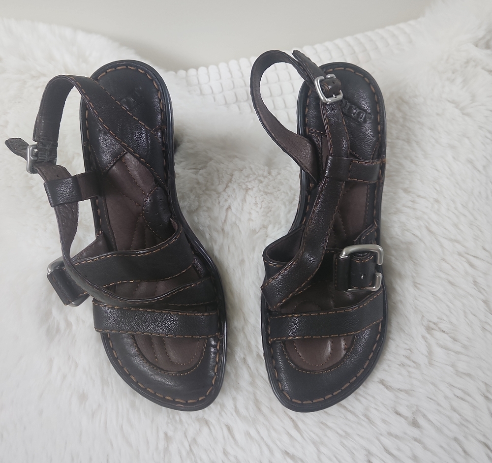 Born Leather Sandals 6.5